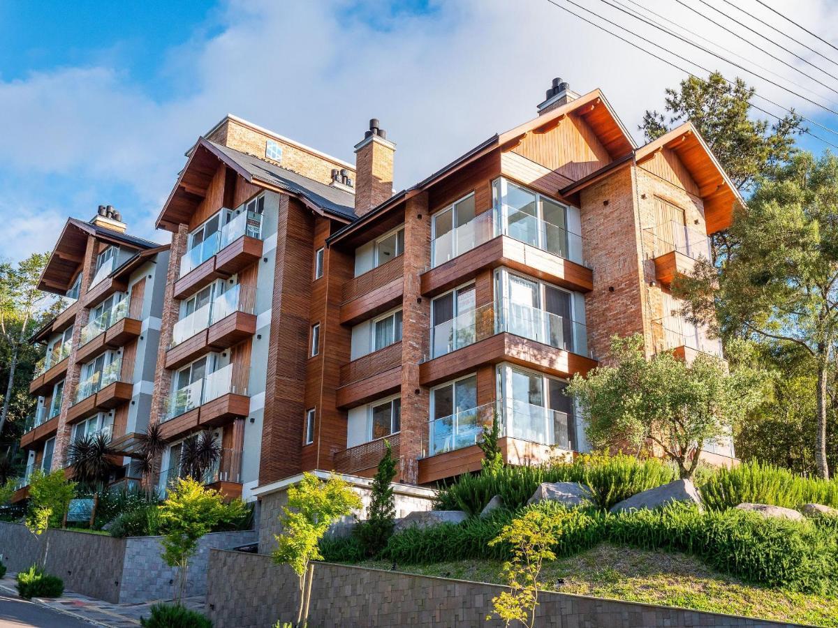 Alpes Da Montanha 304 - Apartamento Em Gramado Eksteriør billede